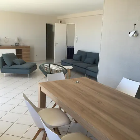 Front De 100m2 Vue Magnifique, Balcon, Jardin, Garage * Valras-Plage