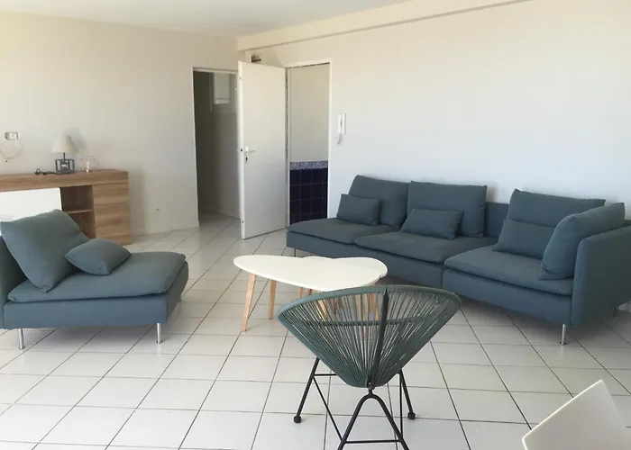 Front De 100m2 Vue Magnifique, Balcon, Jardin, Garage Appartamento Valras-Plage